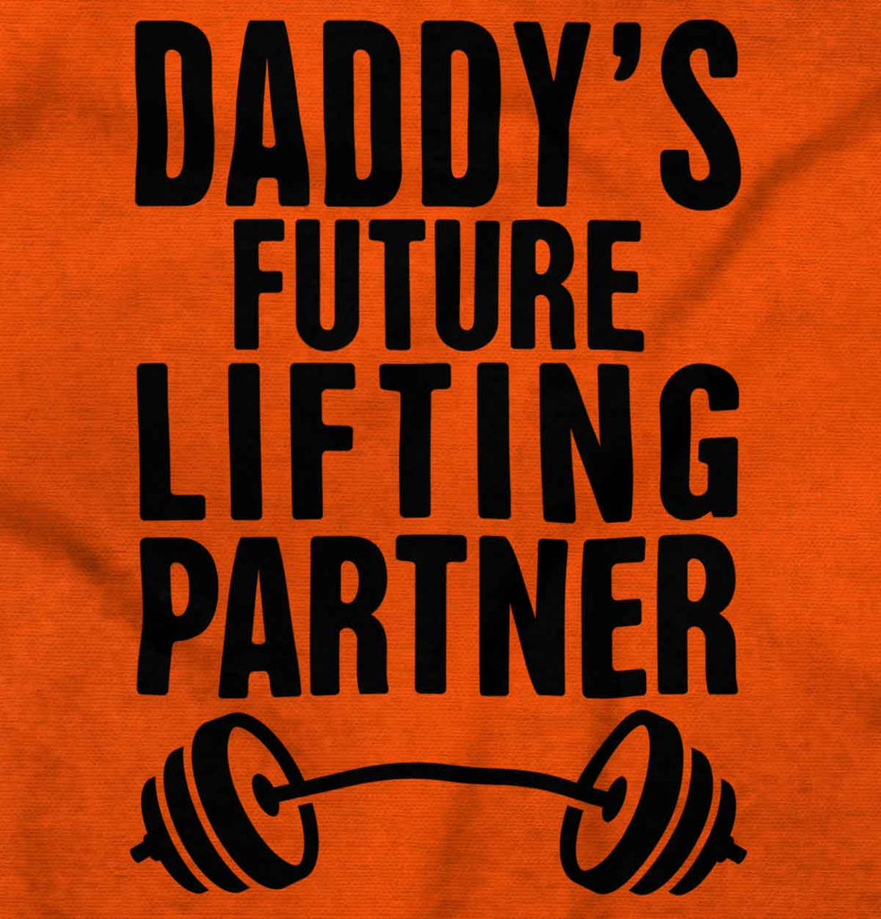 Lifting Partner Infant Toddler T Shirt-Direct To Garment Print-Brisco Baby