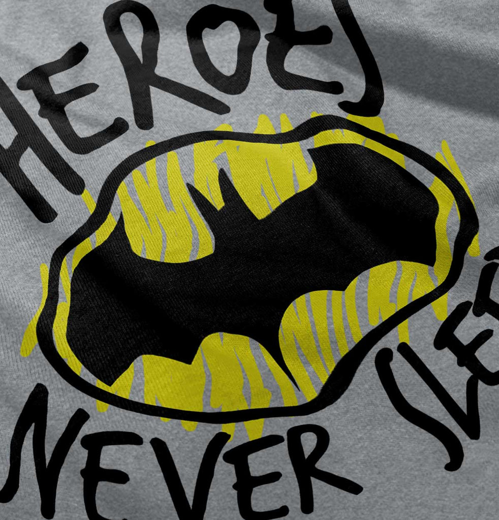 Heroes Never Sleep Infant Toddler T Shirt-Direct To Garment Print-Brisco Baby