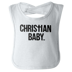 Christian Baby Infant Baby Bib-Direct To Garment Print-Brisco Baby