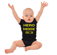 Batman Mode Romper Bodysuit-Misc-Brisco Baby
