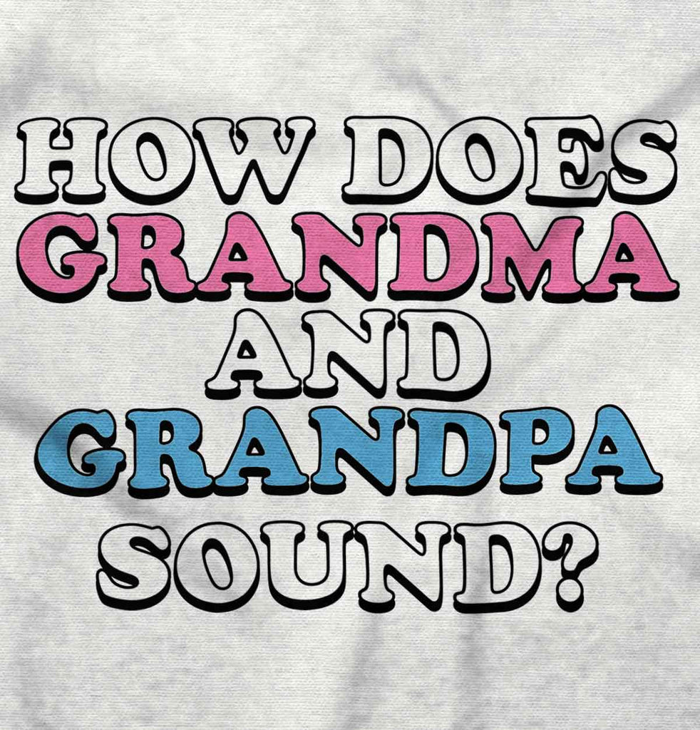 Grandma And Grandpa Sound Romper Bodysuit-Direct To Garment Print-Brisco Baby