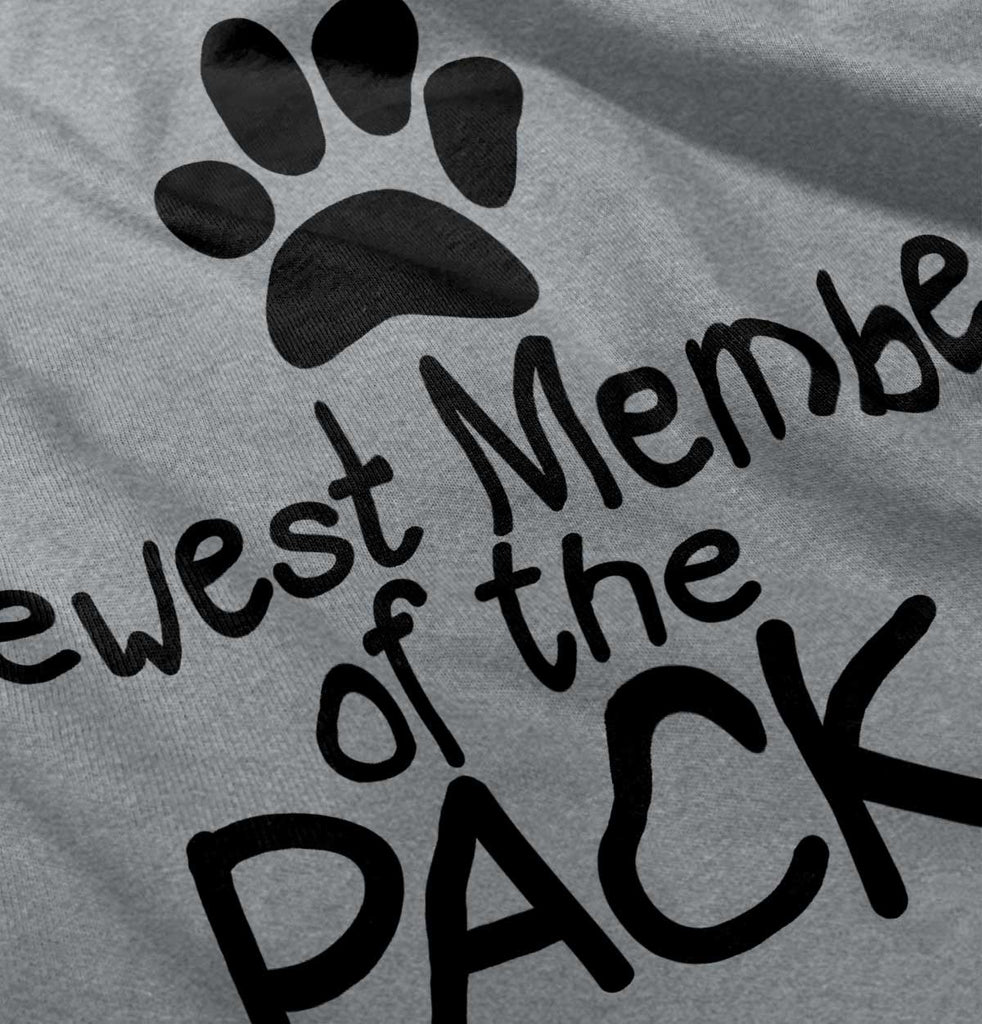 Member of the Pack Infant Toddler T Shirt-Direct To Garment Print-Brisco Baby
