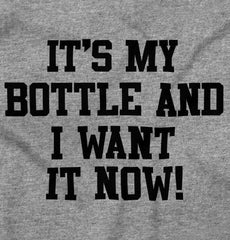 I Want It Now Infant Toddler T Shirt-Direct To Garment Print-Brisco Baby