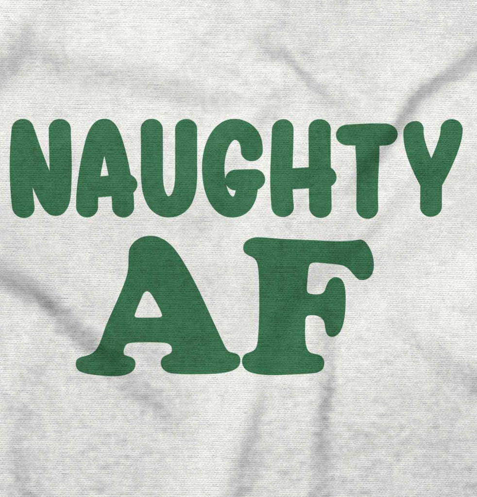Naughty AF Infant Baby Bib-Direct To Garment Print-Brisco Baby