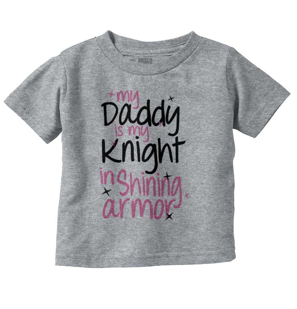 Knight In Shining Armor Infant Toddler T Shirt-Direct To Garment Print-Brisco Baby