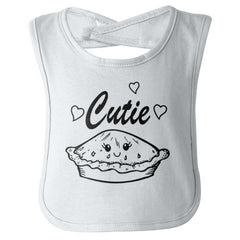 Cutie Infant Baby Bib-Direct To Garment Print-Brisco Baby