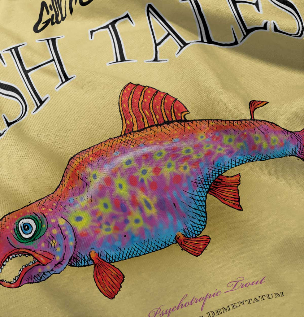 Psychotropic Trout Infant Toddler T Shirt-Direct To Garment Print-Brisco Baby