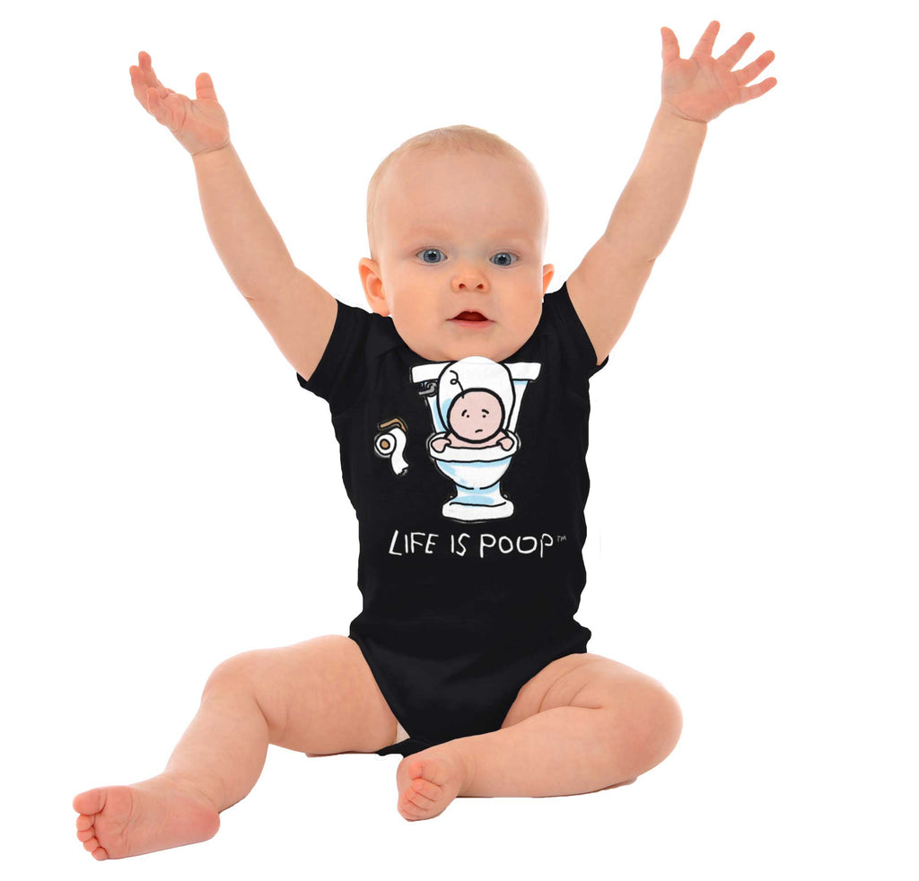 Baby Toilet Romper Bodysuit-Direct To Garment Print-Brisco Baby