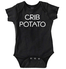 Crib Potato Romper Bodysuit-Direct To Garment Print-Brisco Baby