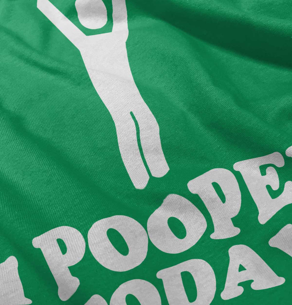 I Pooped Today Romper Bodysuit-Direct To Garment Print-Brisco Baby
