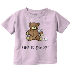 Ripped Teddy Bear Infant Toddler T Shirt-Direct To Garment Print-Brisco Baby