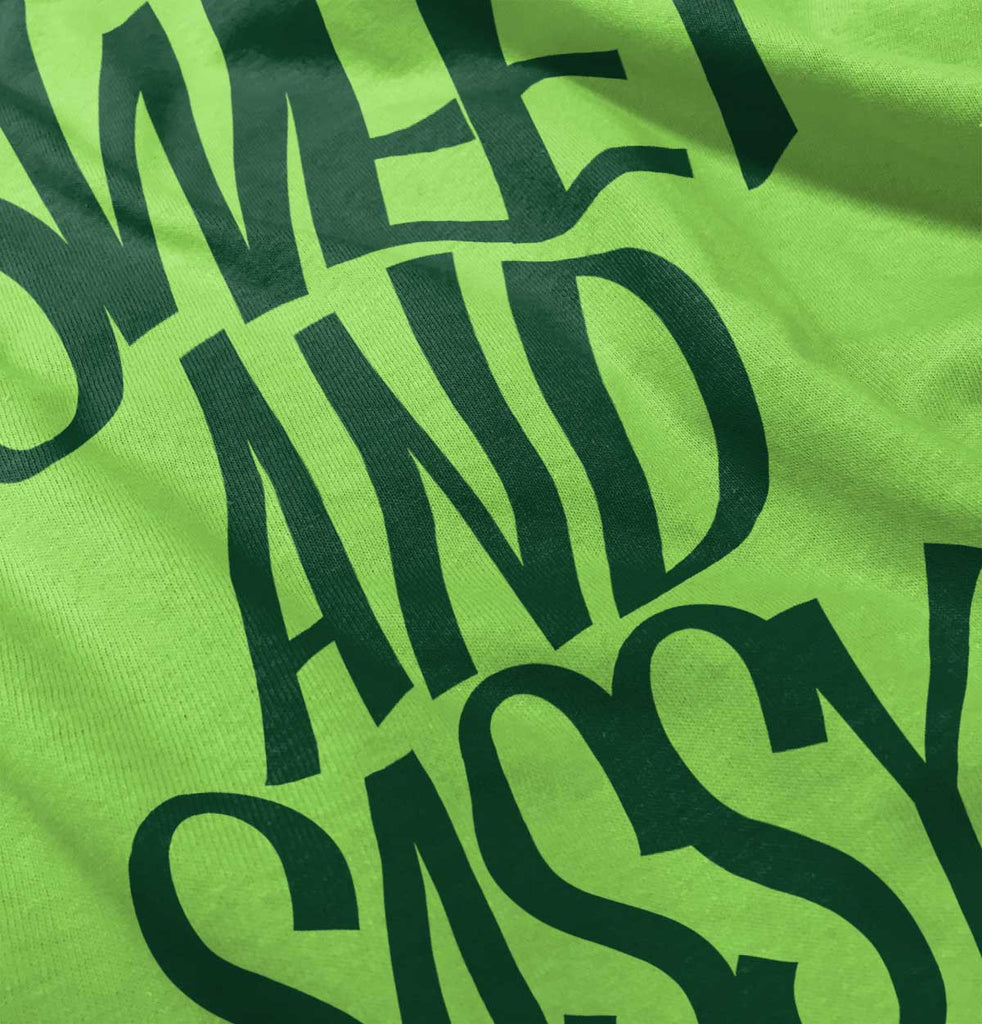 Sweet and Sassy Infant Toddler T Shirt-Direct To Garment Print-Brisco Baby