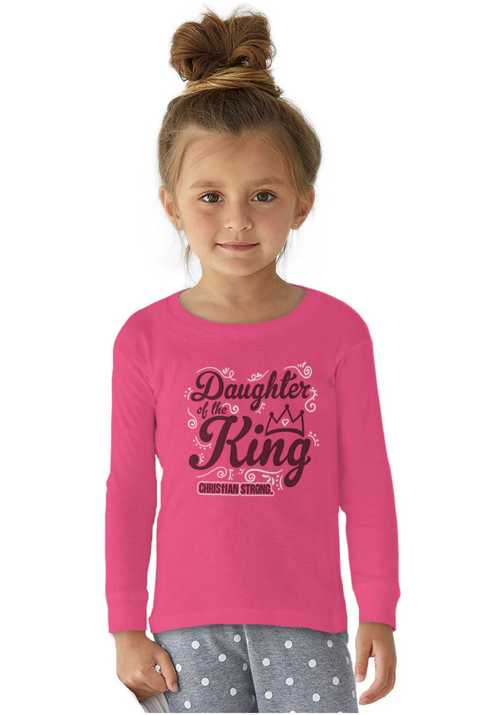 Daughter Of The King Solid Baby Pajama Top-Direct To Garment Print-Brisco Baby