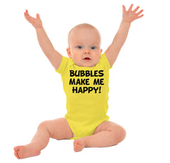 Bubbles Romper Bodysuit-Direct To Garment Print-Brisco Baby
