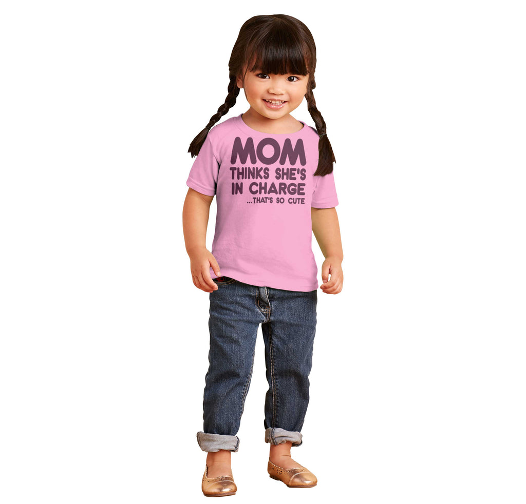 In Charge Infant Toddler T Shirt-Direct To Garment Print-Brisco Baby