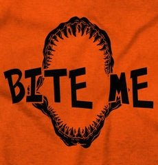 Bite Me Romper Bodysuit-Direct To Garment Print-Brisco Baby