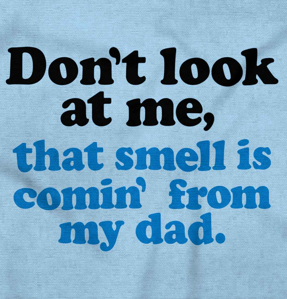 Smell From Dad Romper Bodysuit-Direct To Garment Print-Brisco Baby