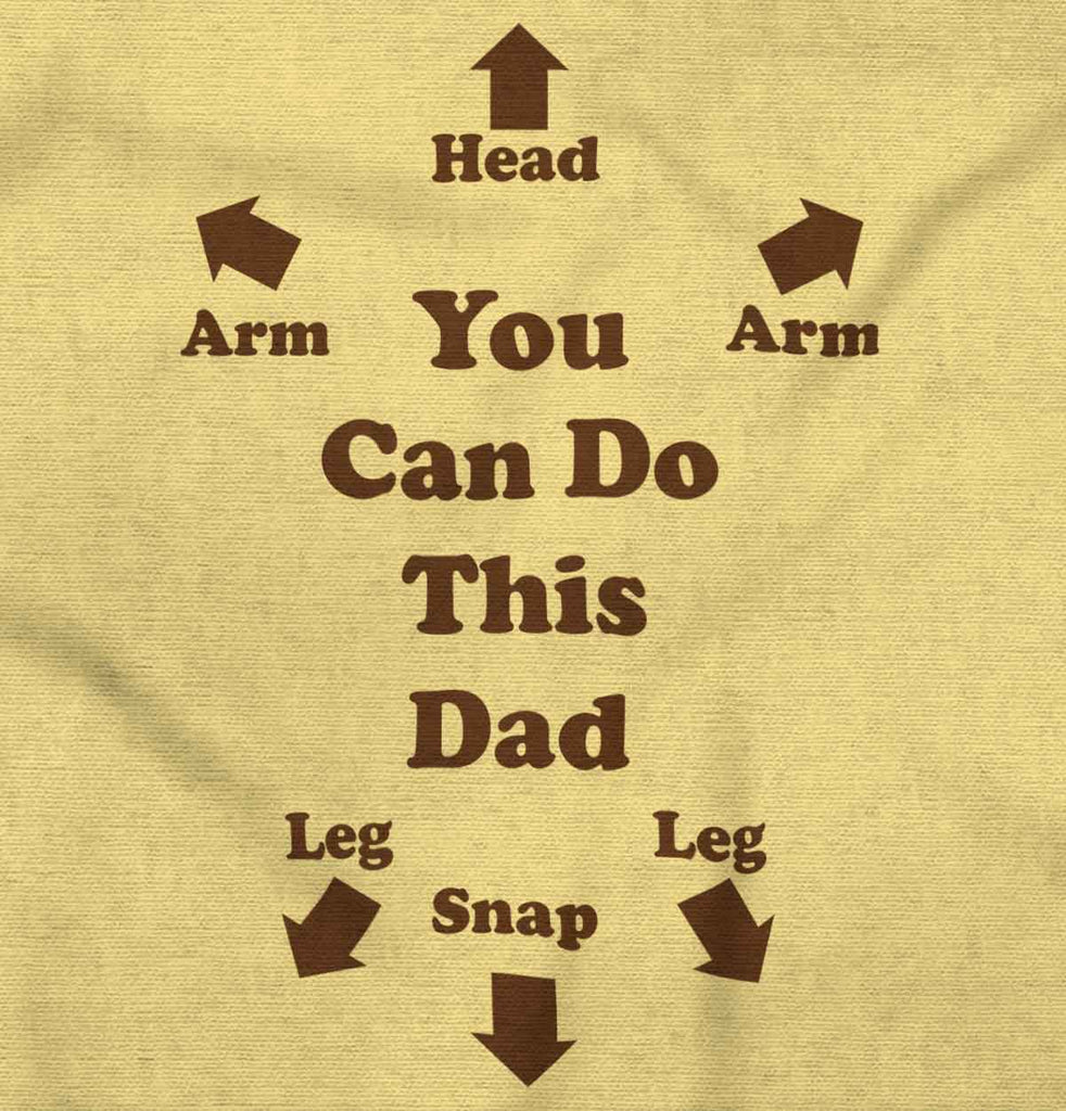 You Can Do This Infant Toddler T Shirt-Direct To Garment Print-Brisco Baby
