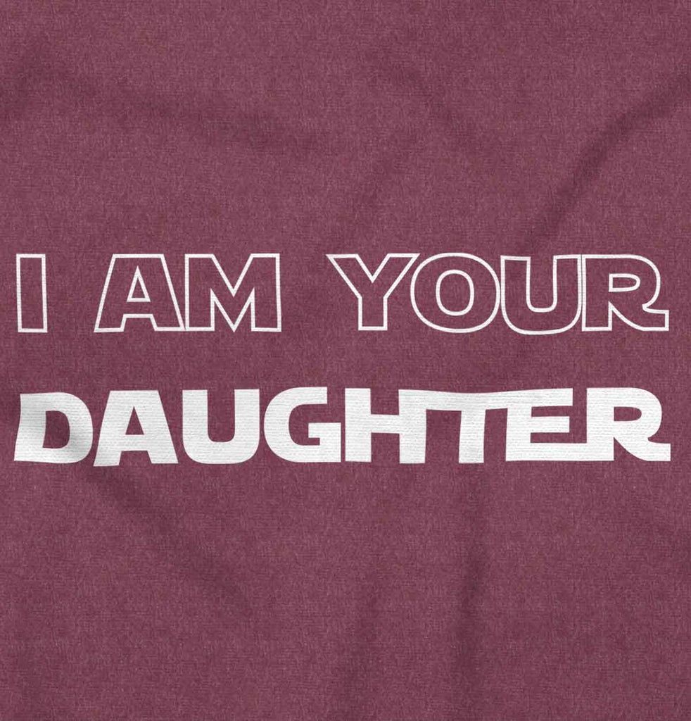 I Am Your Daughter Football Romper Bodysuit-Direct To Garment Print-Brisco Baby