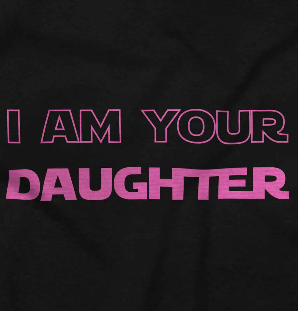 I Am Your Daughter Toddler Football Jersey Tee-Direct To Garment Print-Brisco Baby