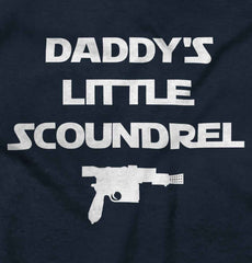 Daddy's Little Scoundrel Romper Bodysuit-Direct To Garment Print-Brisco Baby