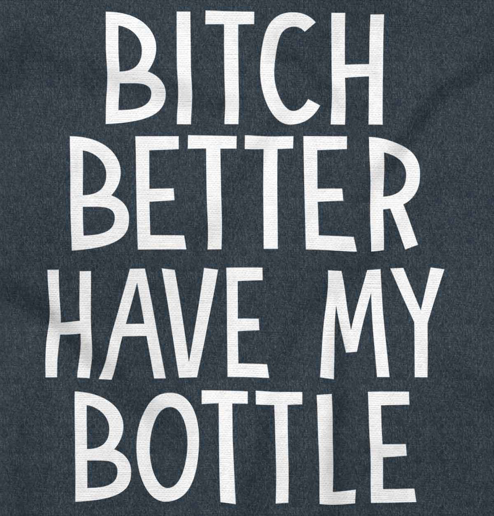 My Bottle Football Romper Bodysuit-Direct To Garment Print-Brisco Baby