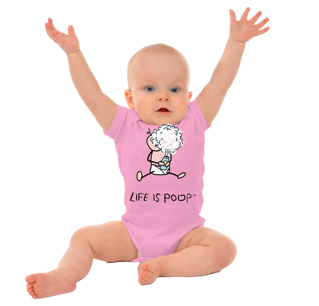 Baby Powder Romper Bodysuit-Direct To Garment Print-Brisco Baby