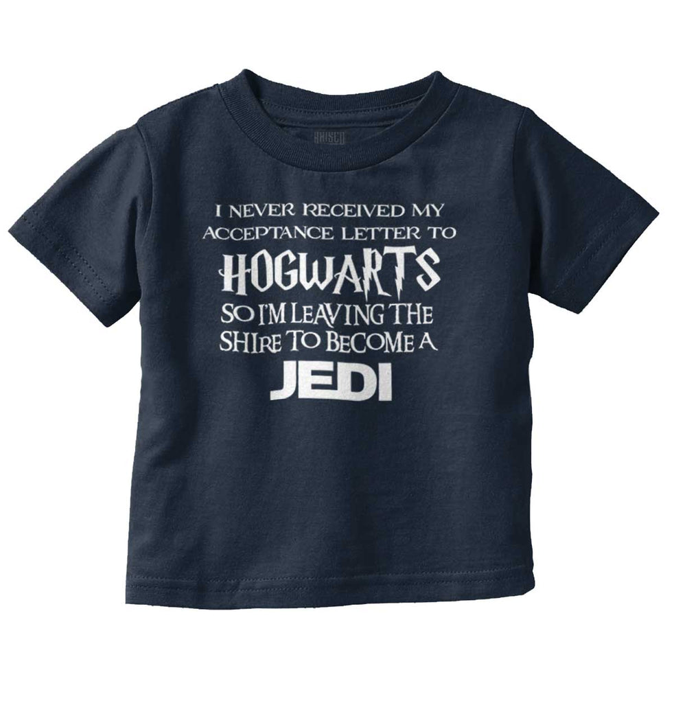 Hogwarts Jedi Infant Toddler T Shirt-Direct To Garment Print-Brisco Baby