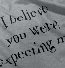 Expecting Me Infant Toddler T Shirt-Direct To Garment Print-Brisco Baby