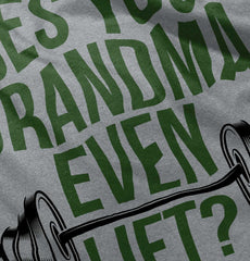 Grandma Lift Romper Bodysuit-Direct To Garment Print-Brisco Baby