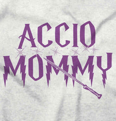Accio Mommy Toddler Ruffled Trim T-Shirt-Direct To Garment Print-Brisco Baby