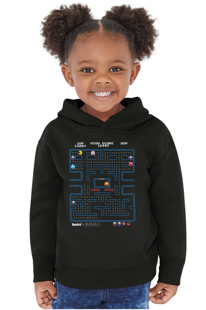Game Screen Toddler Pullover Hoodie-Direct To Garment Print-Brisco Baby