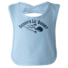 Lil Squirt Infant Baby Bib-Direct To Garment Print-Brisco Baby