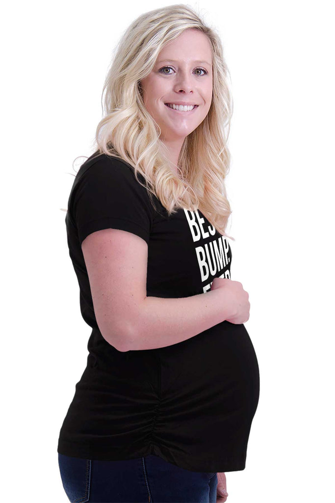 Best. Bump. Ever. Maternity T-Shirt-Direct To Garment Print-Brisco Baby