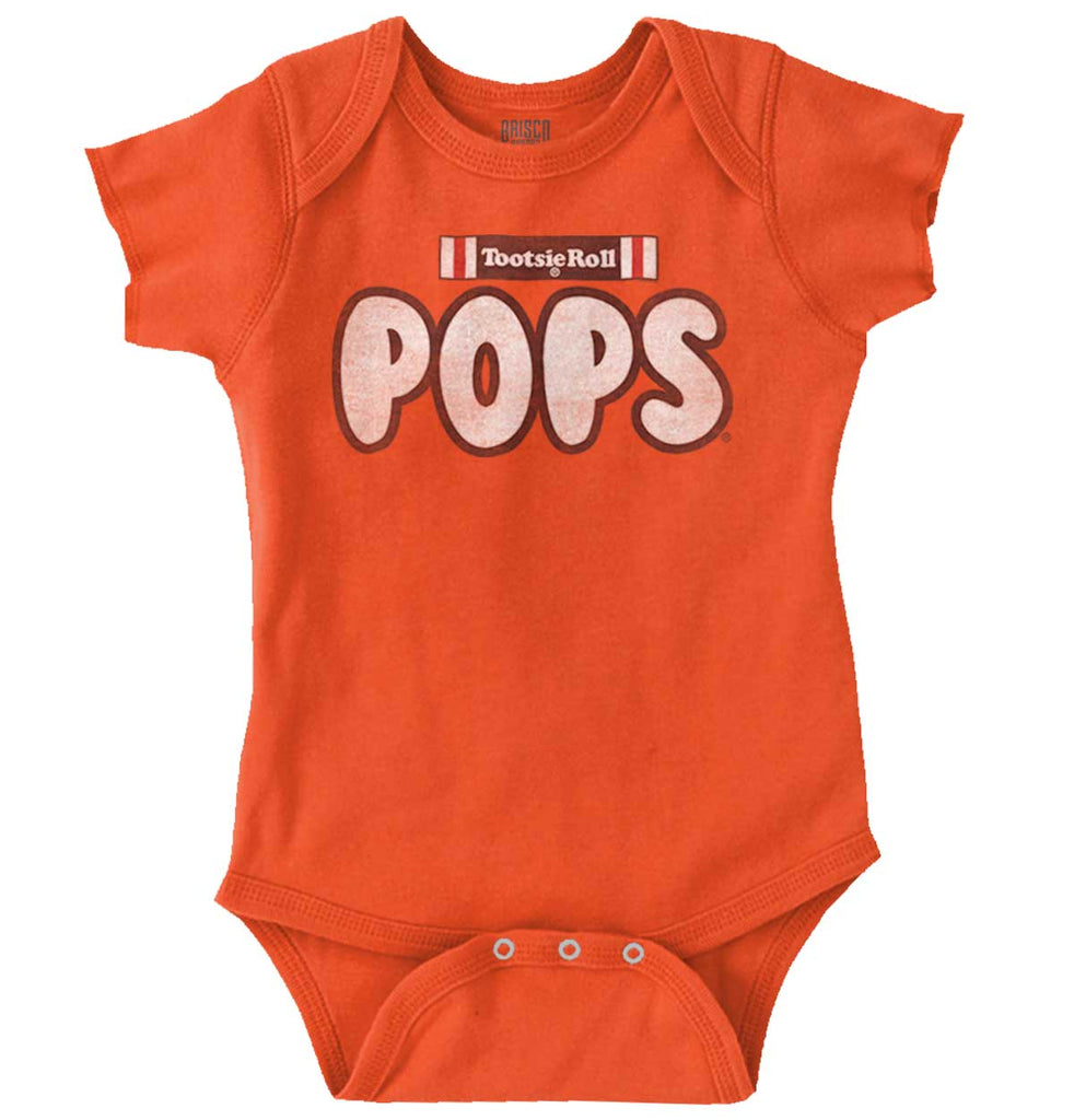 Vintage Tootsie Pops Romper Bodysuit-Direct To Garment Print-Brisco Baby