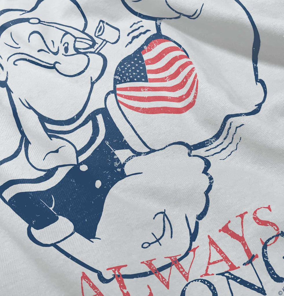 Always Strong Toddler Baseball-Direct To Garment Print-Brisco Baby