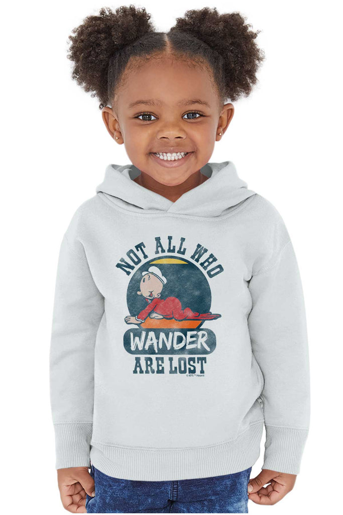 Sweet Pea Wander Toddler Pullover Hoodie-Direct To Garment Print-Brisco Baby