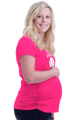 I've Got A Future Fan In Me Maternity T-Shirt-Direct To Garment Print-Brisco Baby