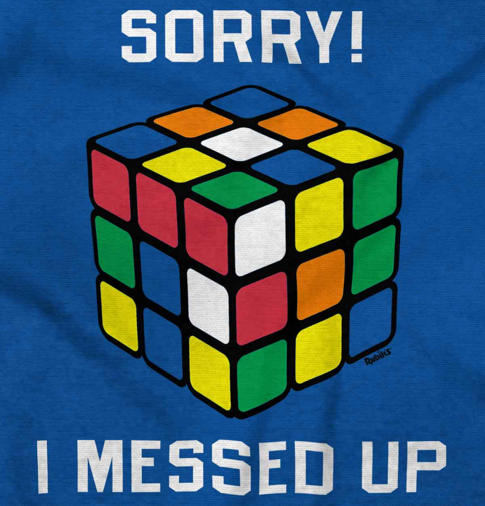 Sorry Messed Up Romper Bodysuit-Direct To Garment Print-Brisco Baby