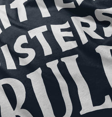 Little Sisters Rule Infant Toddler T Shirt-Direct To Garment Print-Brisco Baby