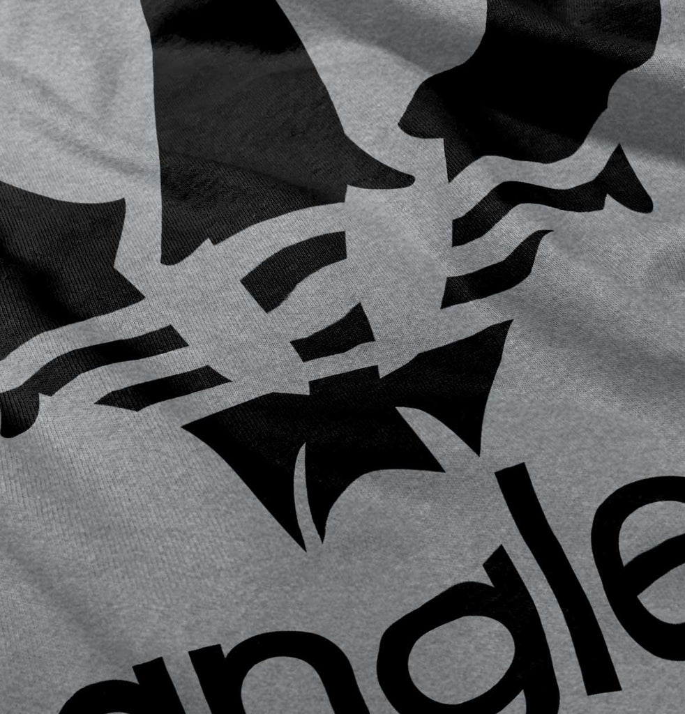 Angler Ringer Bodysuit-Direct To Garment Print-Brisco Baby