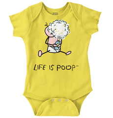 Baby Powder Romper Bodysuit-Direct To Garment Print-Brisco Baby