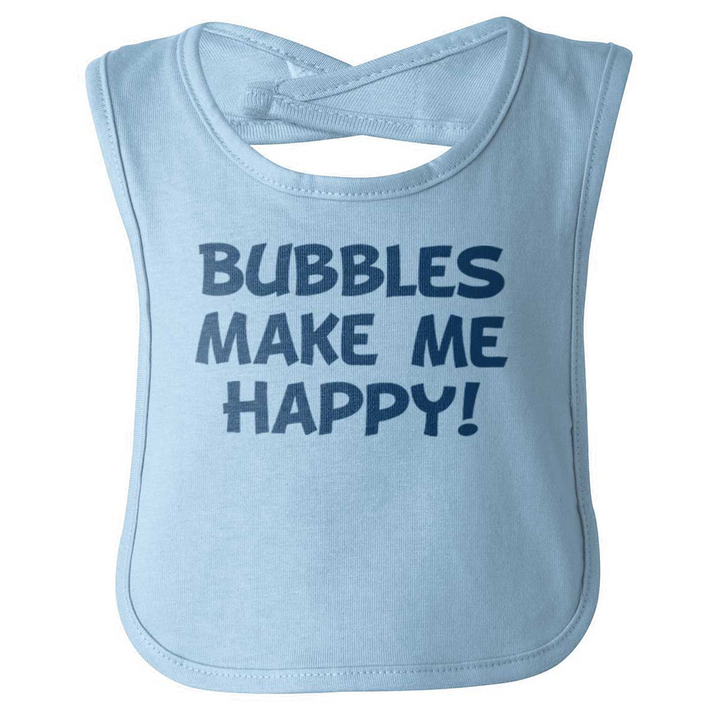 Bubbles Infant Baby Bib-Direct To Garment Print-Brisco Baby