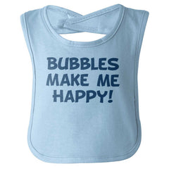 Bubbles Infant Baby Bib-Direct To Garment Print-Brisco Baby