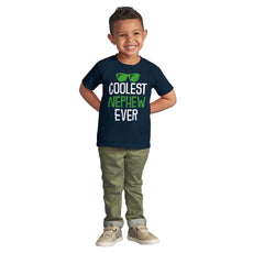 Coolest Nephew Ever Infant Toddler T Shirt-Direct To Garment Print-Brisco Baby