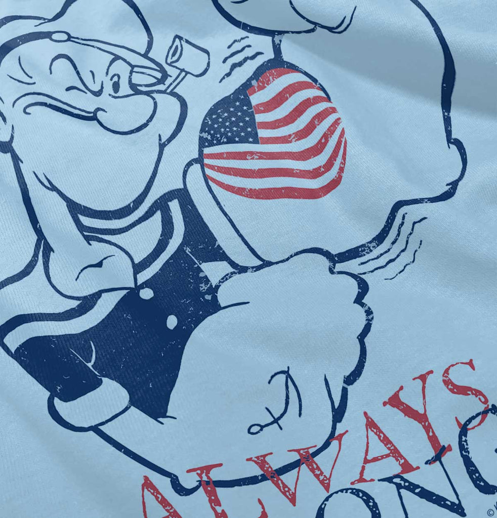 Always Strong Infant Baby Bib-Direct To Garment Print-Brisco Baby