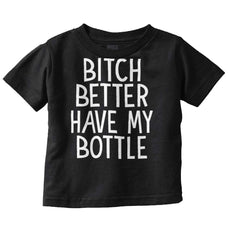 My Bottle Infant Toddler T Shirt-Direct To Garment Print-Brisco Baby