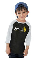 Jesus Connection Toddler Baseball-Direct To Garment Print-Brisco Baby