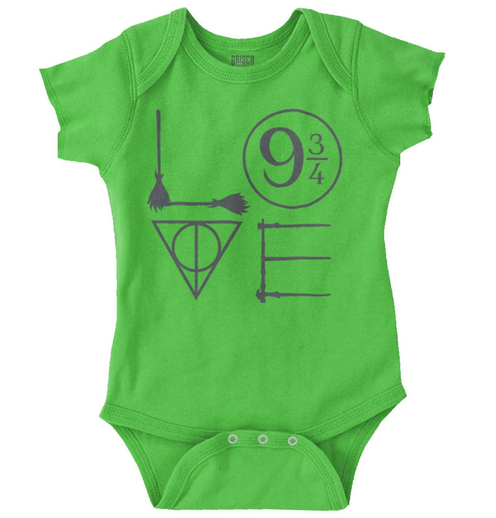 Love Harry Romper Bodysuit-Direct To Garment Print-Brisco Baby