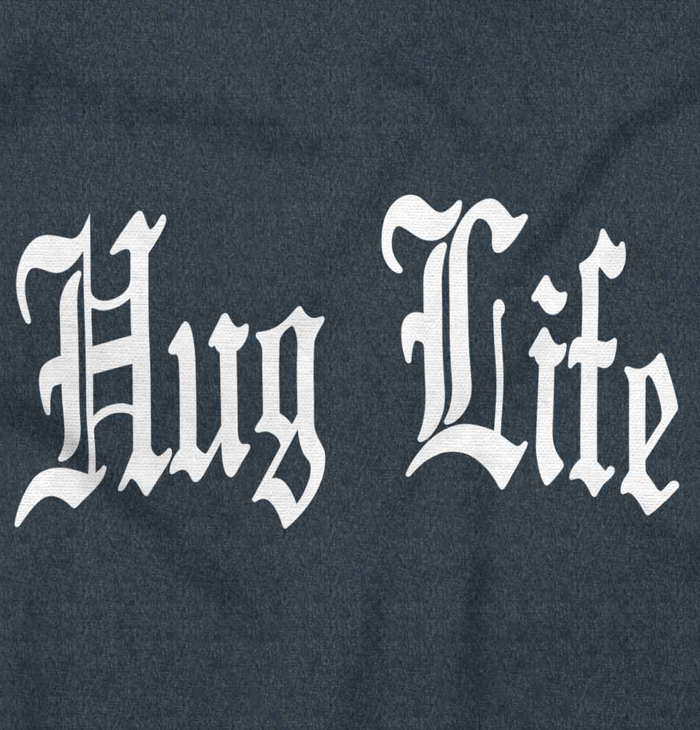 Hug Life Football Romper Bodysuit-Direct To Garment Print-Brisco Baby